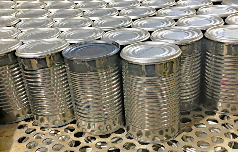Cans treated with proper water treatment from Clarity Water Technologies