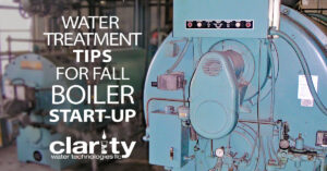 water treatment tips for fall boiler start-up